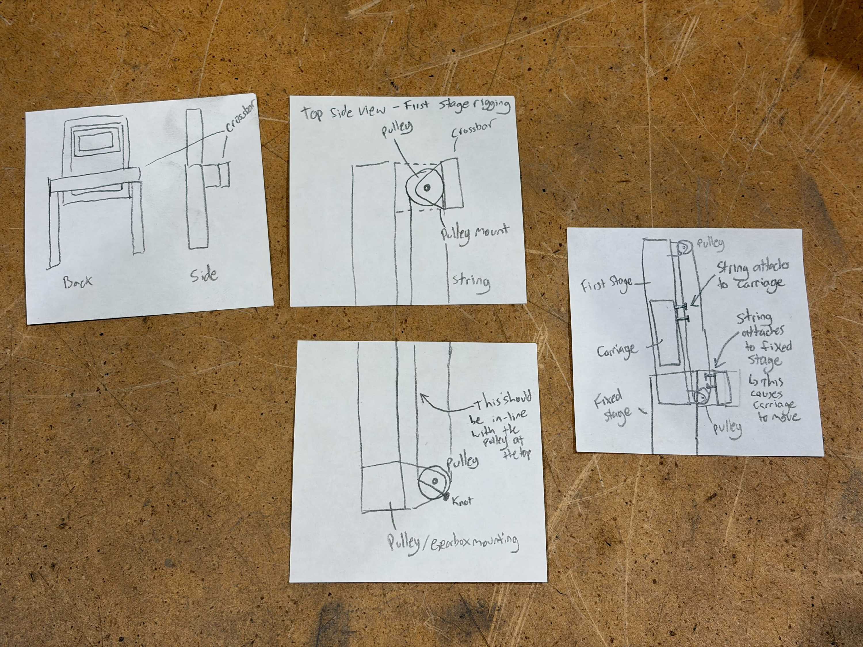 Final pulley rigging sketch