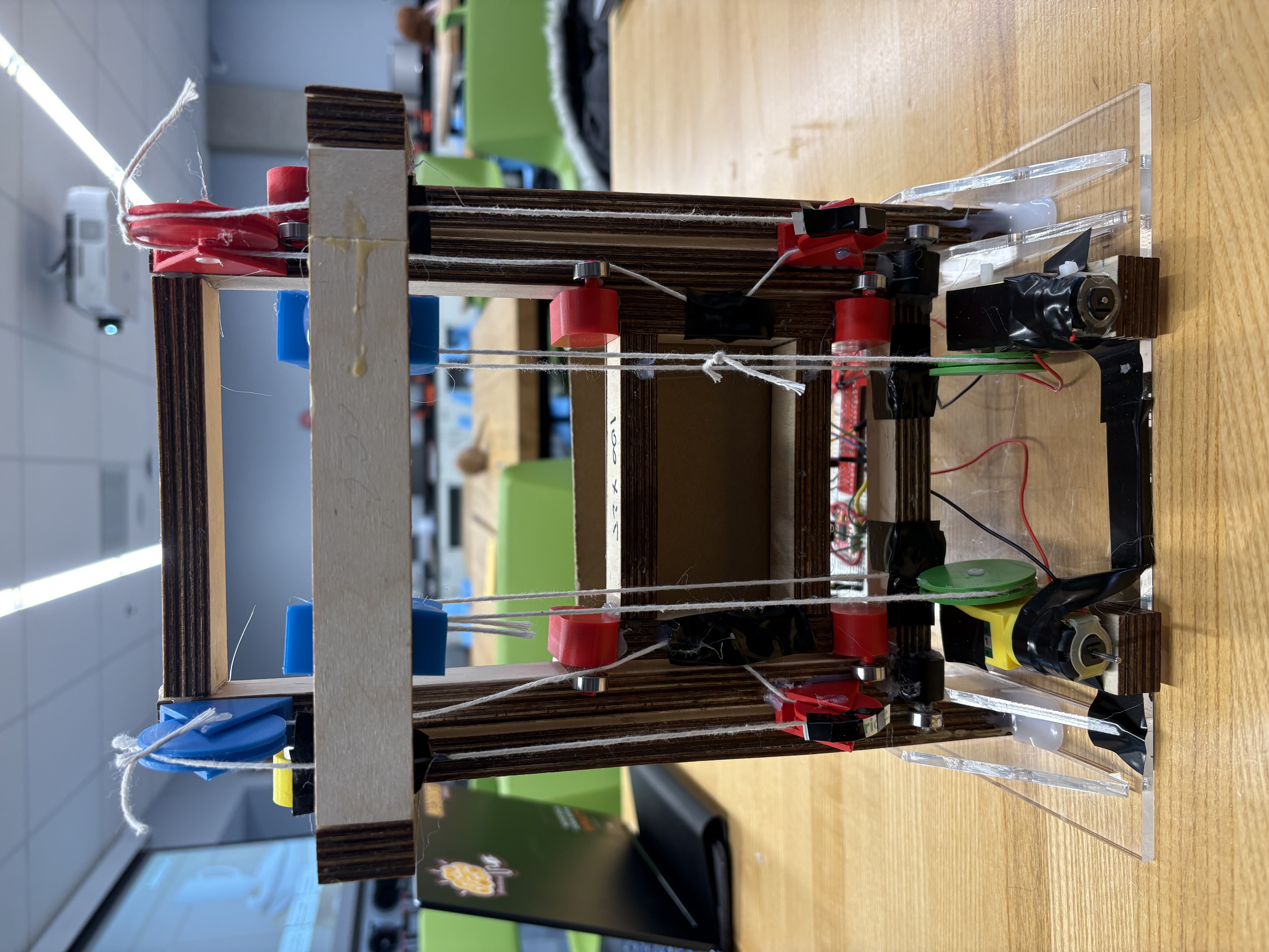 Functional prototype back view